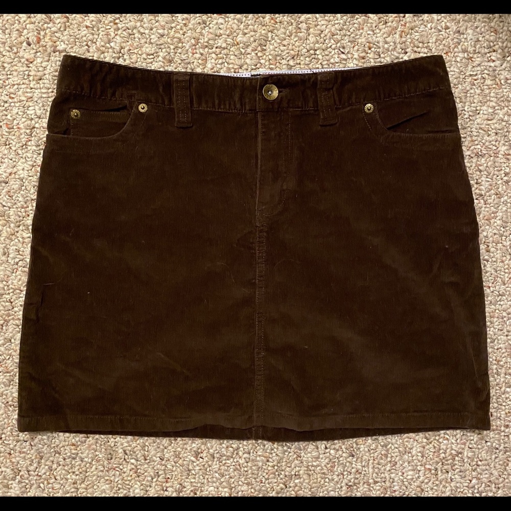 Corduroy skirt